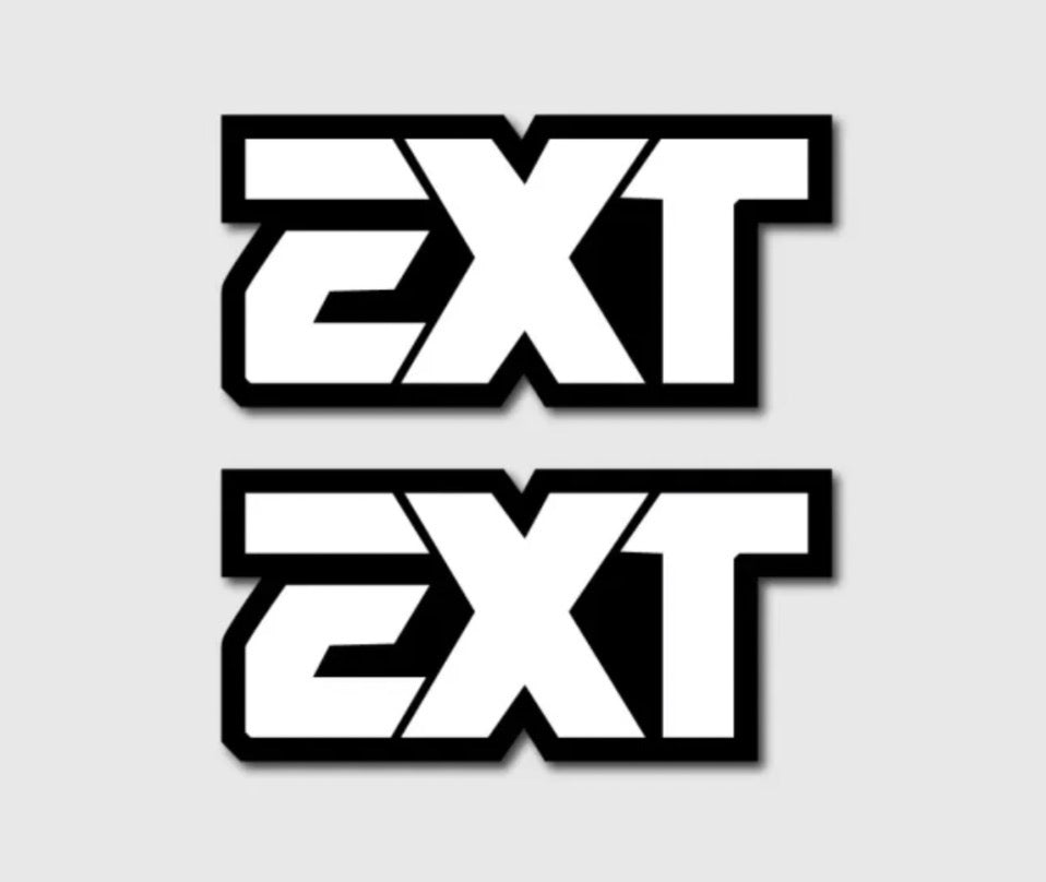 Ext front fork stickers